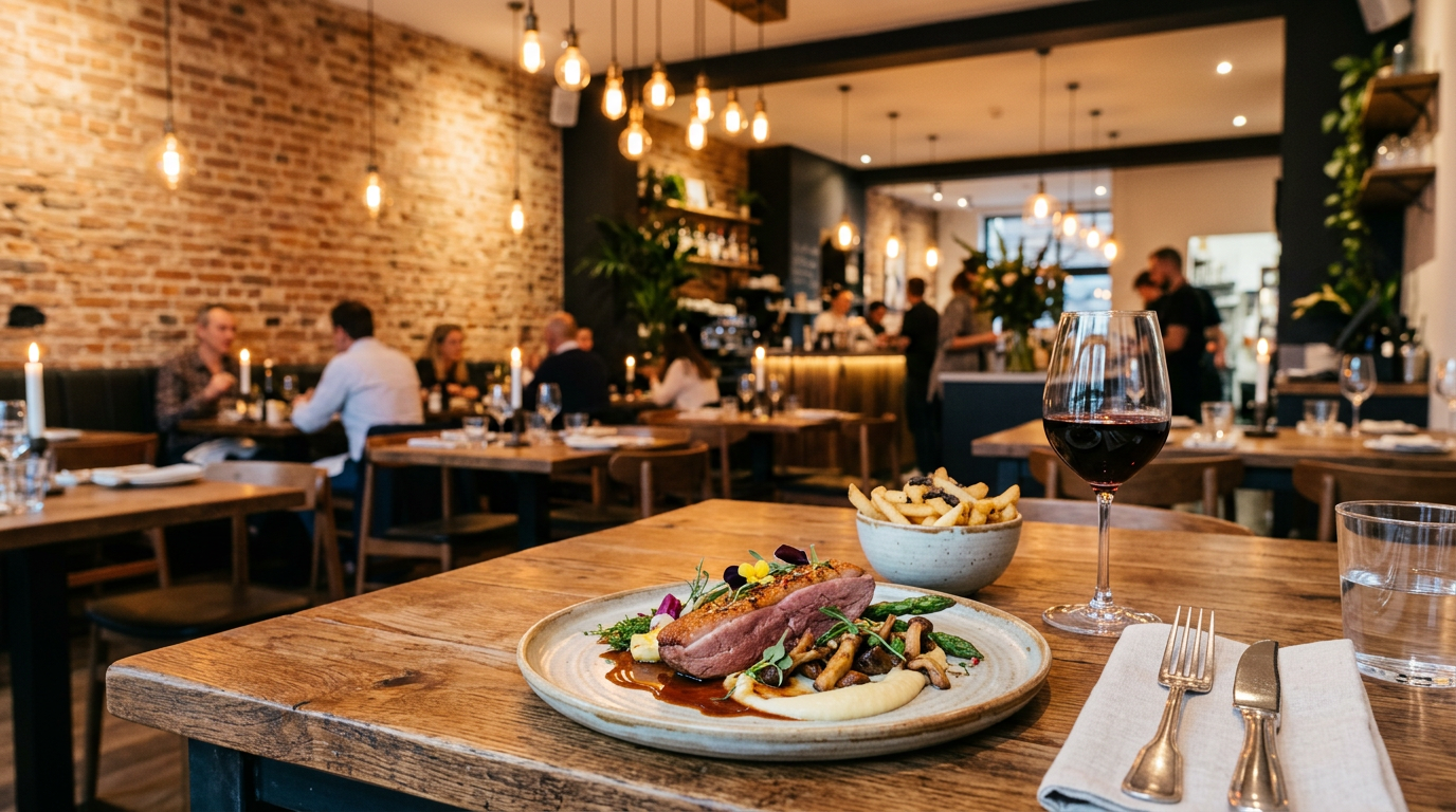 Restaurant & Cafe website template
