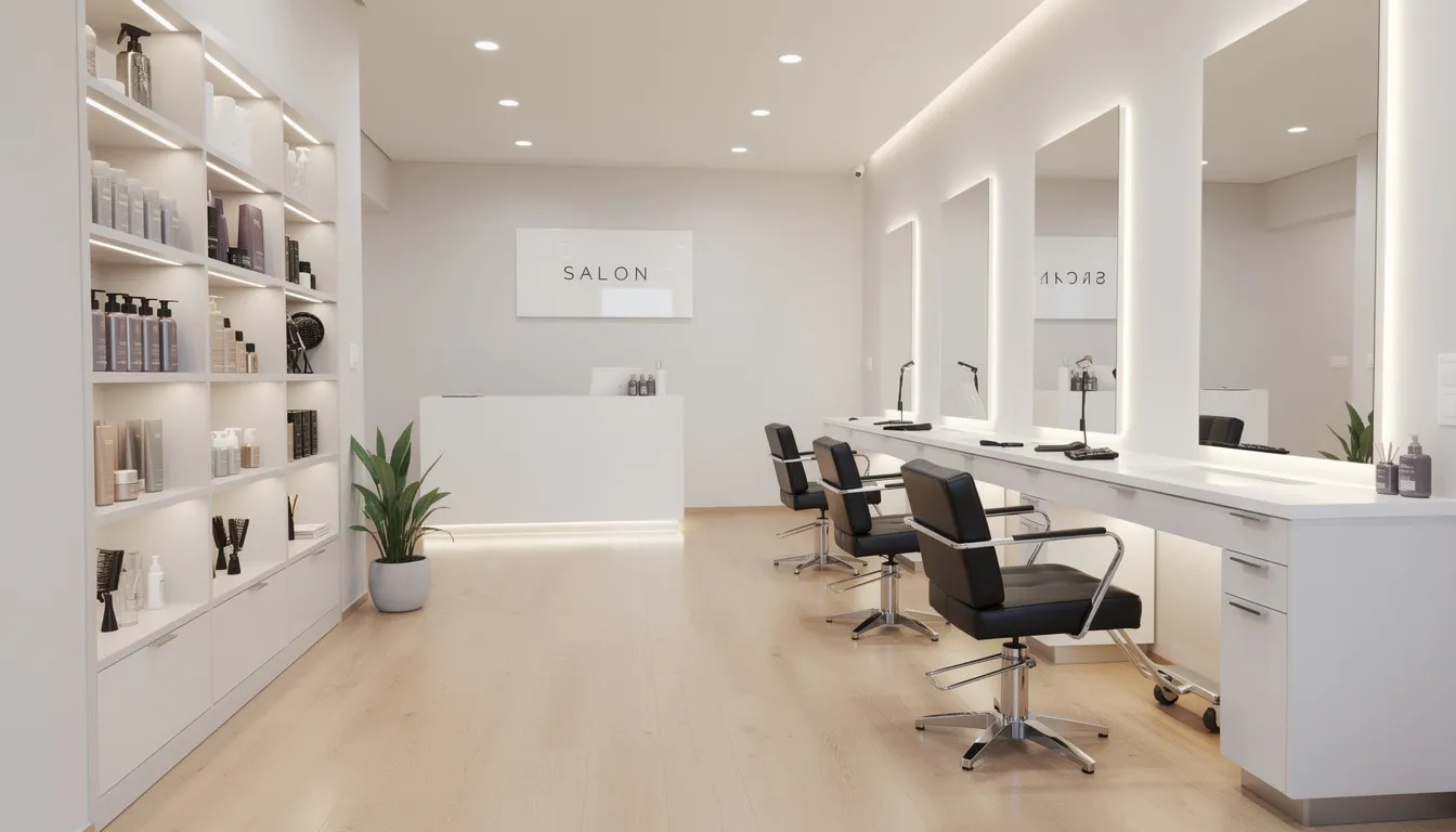 Salon website template